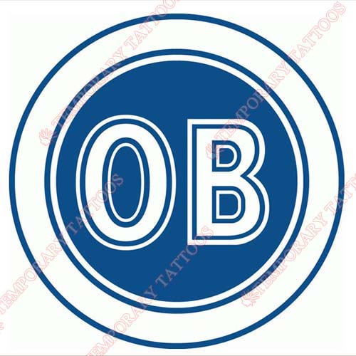 Odense BK Customize Temporary Tattoos Stickers NO.8419